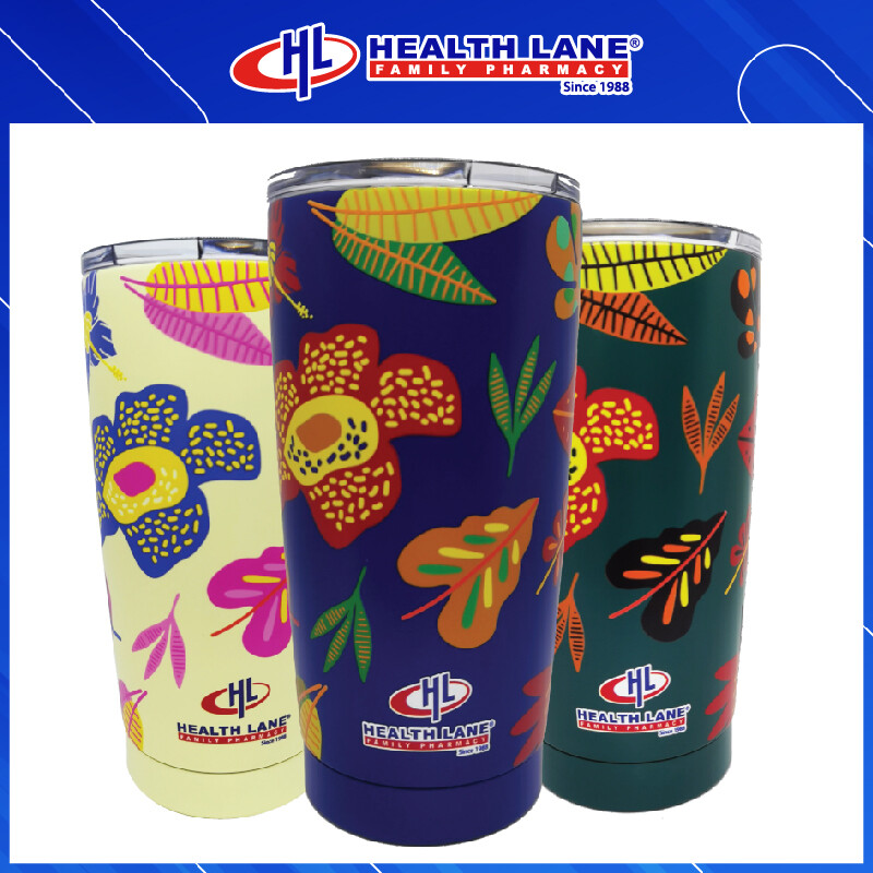 HEALTH LANE STAINLESS STEEL TUMBLER (RANDOM DESIGN)